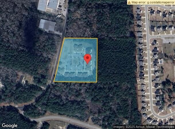  205 Progress Dr, Burgaw, NC Parcel Map