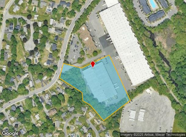 1451 Concord St, Framingham, MA Parcel Map