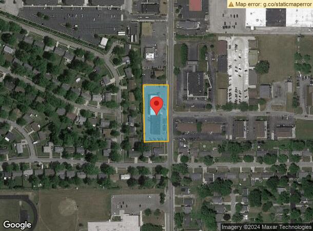  2801 N Oakwood Ave, Muncie, IN Parcel Map