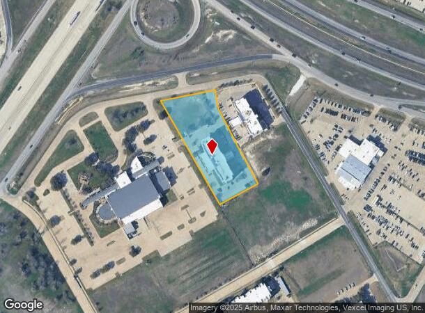 2010 Civic Center Ln, Waxahachie, TX Parcel Map