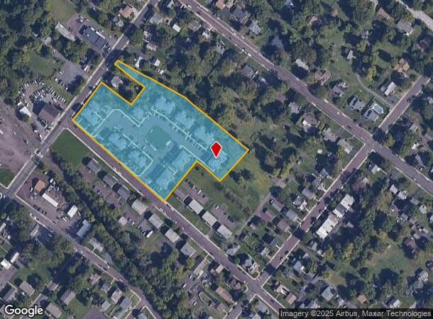 215 N Quinn Ct, Souderton, PA Parcel Map