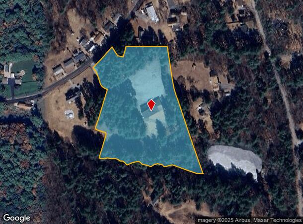 1204 Pound Hill Rd, North Smithfield, RI Parcel Map