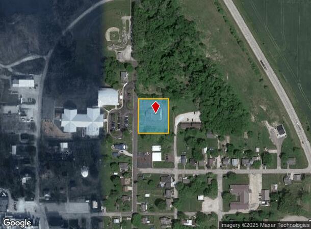 405 N Meridian St, Holland, IN Parcel Map
