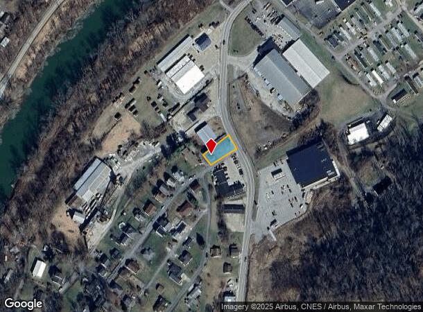  400 Howard St, Shinnston, WV Parcel Map