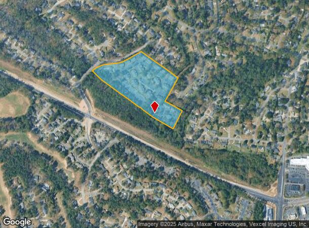 100 Hollow Tree Dr, Aiken, SC Parcel Map