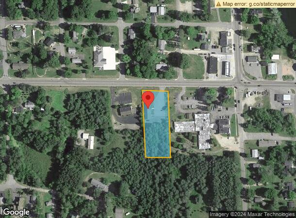  201 W Pioneer St, Crandon, WI Parcel Map