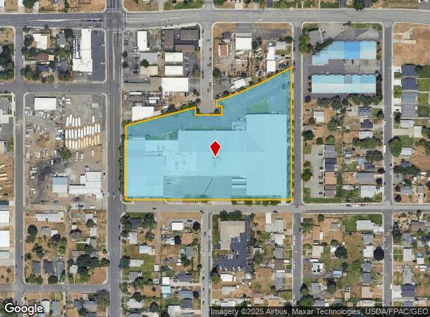2939 N Stone St, Spokane, WA Parcel Map