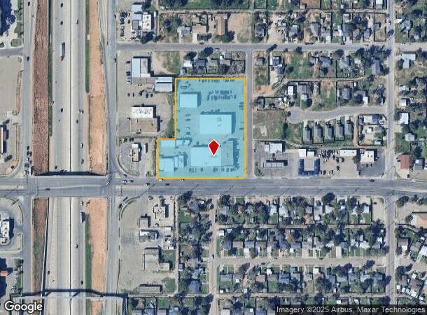 806 50Th St, Lubbock, TX Parcel Map