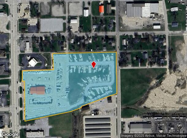 521 S 13Th St, Decatur, IN Parcel Map