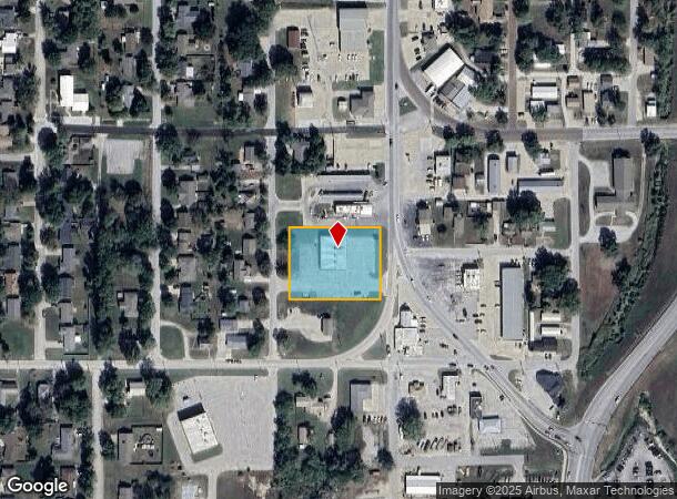 1714 S National Ave, Fort Scott, KS Parcel Map