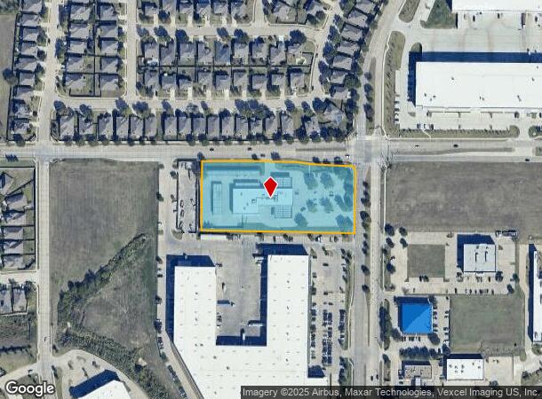 2890 Standridge Dr, The Colony, TX Parcel Map