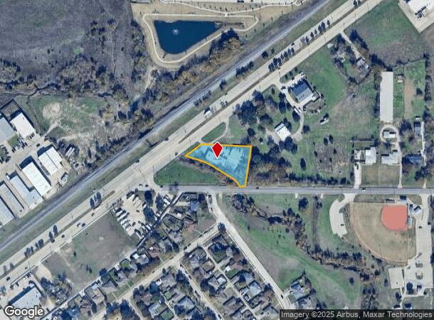  6702 Highway 78, Sachse, TX Parcel Map