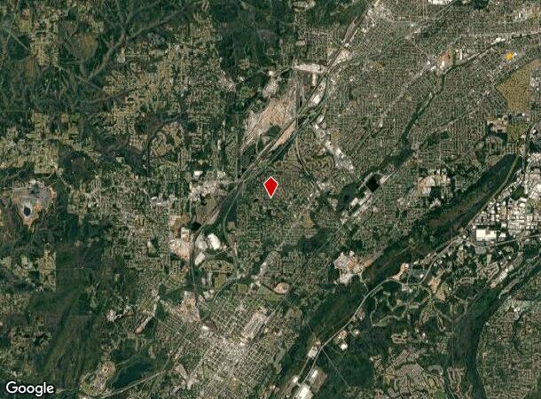  501 10Th Ave Sw, Birmingham, AL Parcel Map