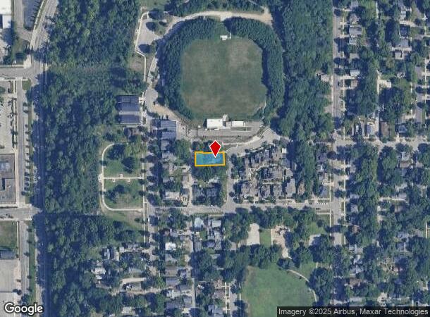  817 Livingston Ave Ne, Grand Rapids, MI Parcel Map