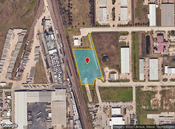 4477 Rice Drier Rd, Pearland, TX Parcel Map