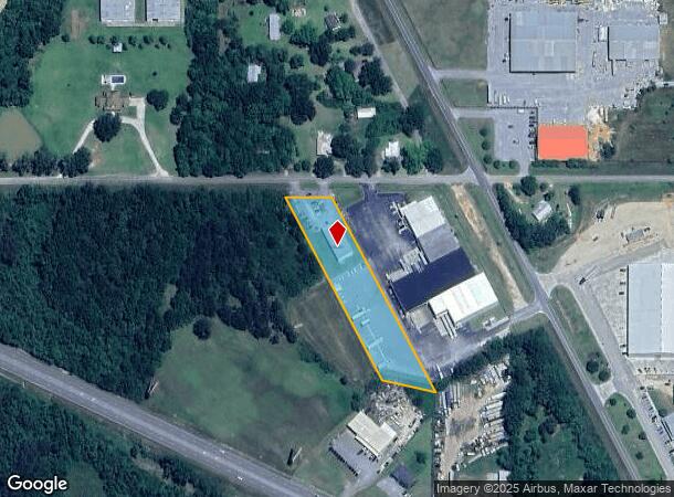16378 Black Devine Rd, Loxley, AL Parcel Map