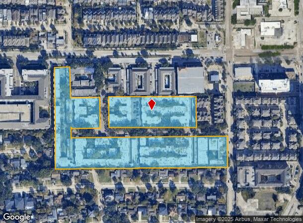  5331 Beverlyhill St, Houston, TX Parcel Map