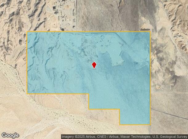 1051 N P St, Ocotillo, CA Parcel Map