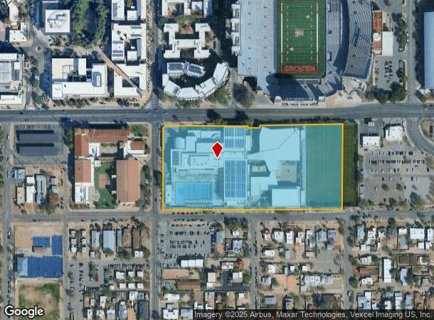 415 N Cherry Ave, Tucson, AZ Parcel Map