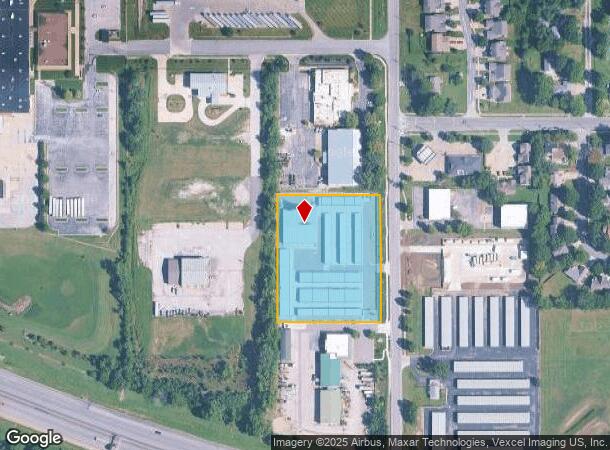  429 N Iowa St, Lawrence, KS Parcel Map