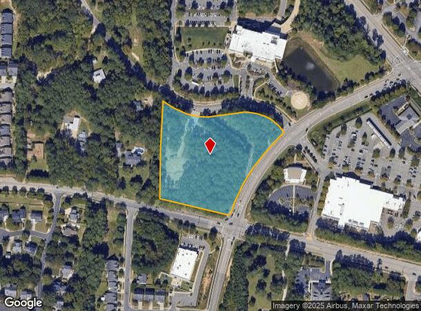  1401 Zeno Rd, Apex, NC Parcel Map