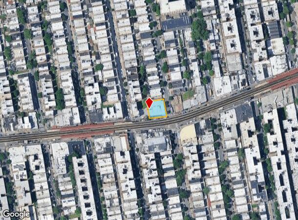  1553 Westchester Ave, Bronx, NY Parcel Map