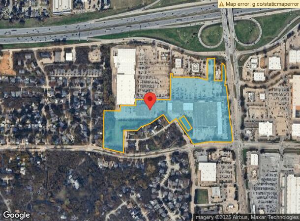  4634 S Cooper St, Arlington, TX Parcel Map