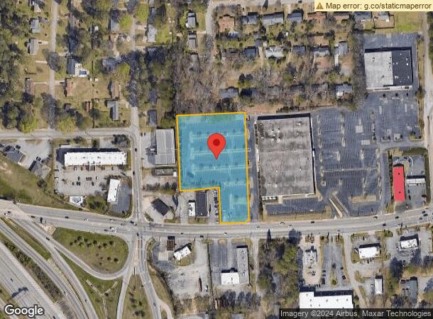  827 Bush River Rd, Columbia, SC Parcel Map