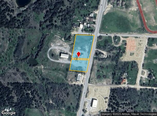 616 Cedar St, Hico, TX Parcel Map