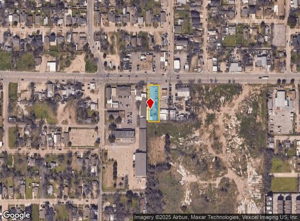 1710 Singleton Blvd, Dallas, TX Parcel Map