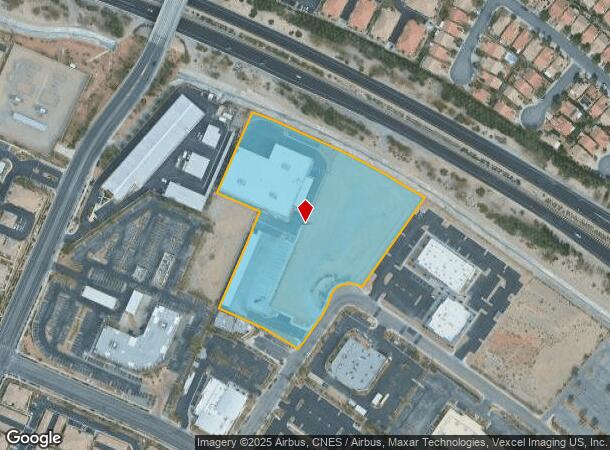 1599 Desert Crossing Ct, Las Vegas, NV Parcel Map