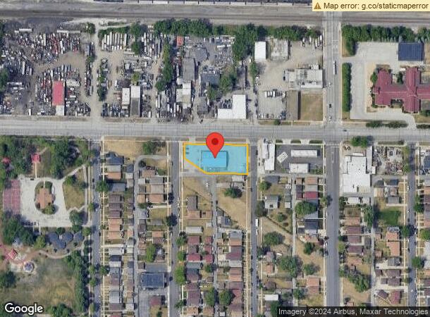  1207 E Chicago Ave, East Chicago, IN Parcel Map