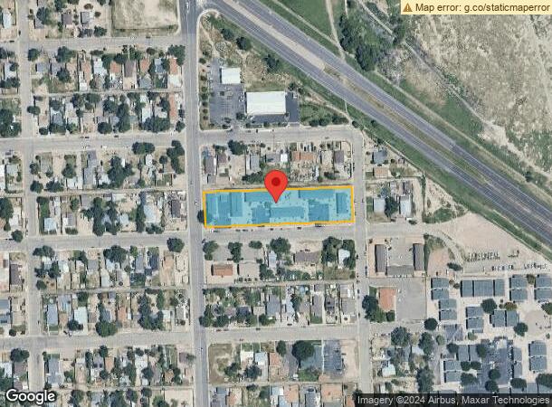  2107 E 14Th St, Pueblo, CO Parcel Map