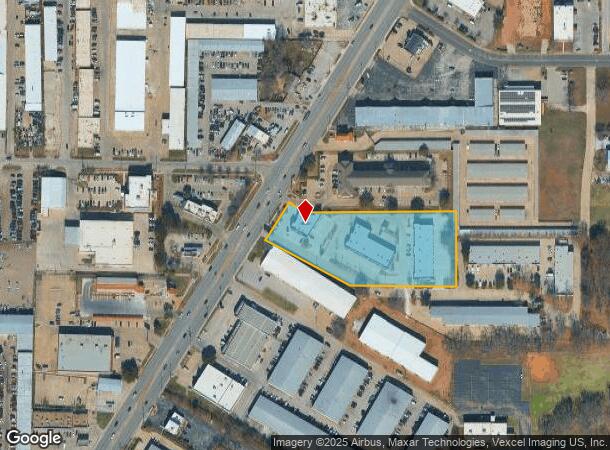 2607 S Cooper St, Arlington, TX Parcel Map