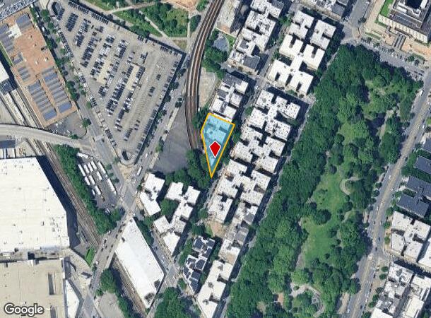 731 Gerard Ave, Bronx, NY Parcel Map