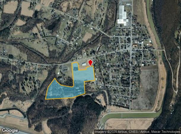 16074 Route 287, Tioga, PA Parcel Map