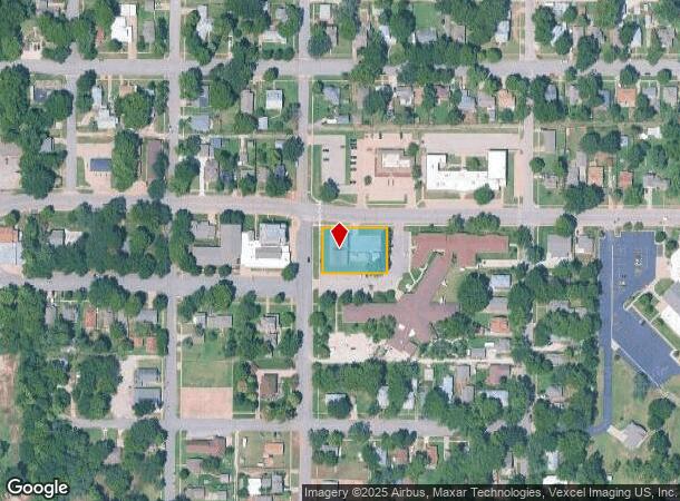 106 S Central Ave, Mulvane, KS Parcel Map