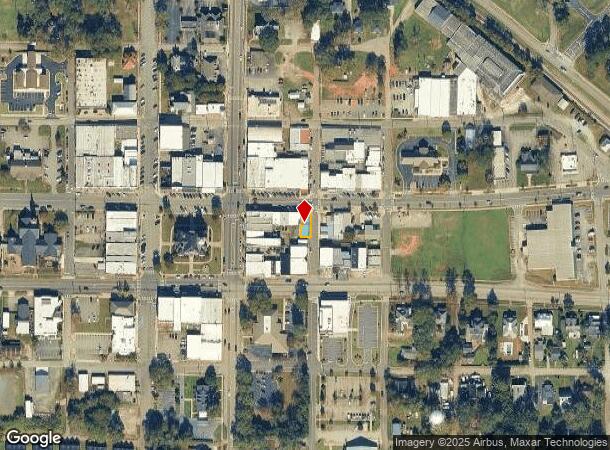 23 E Johnston St, Forsyth, GA Parcel Map