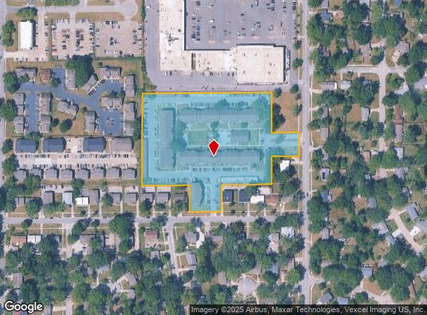 2411 Louisiana St, Lawrence, KS Parcel Map