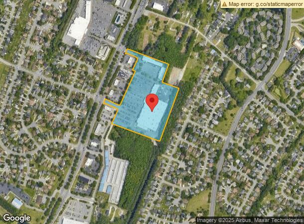  1630 General Booth Blvd, Virginia Beach, VA Parcel Map