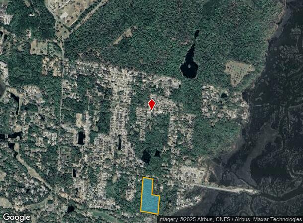  300 N Harrington Rd, Saint Simons Island, GA Parcel Map