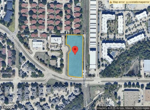  2200 Keller Way, Carrollton, TX Parcel Map