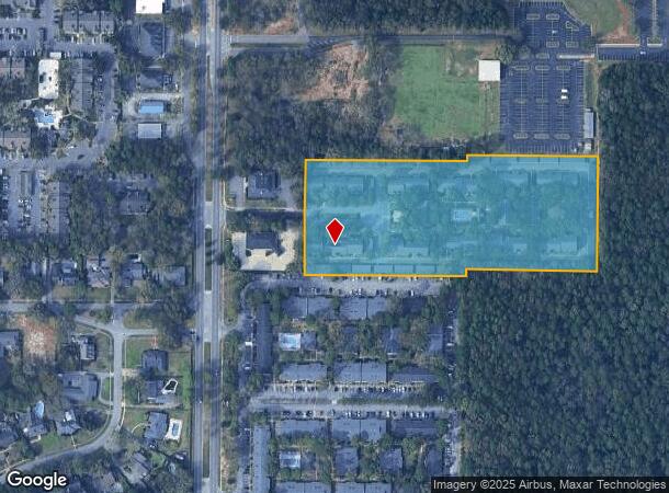  1601 Hillcrest Rd, Mobile, AL Parcel Map