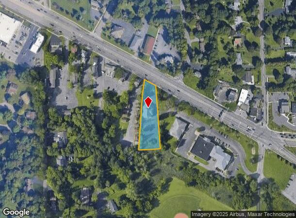  6866 E Genesee St, Fayetteville, NY Parcel Map