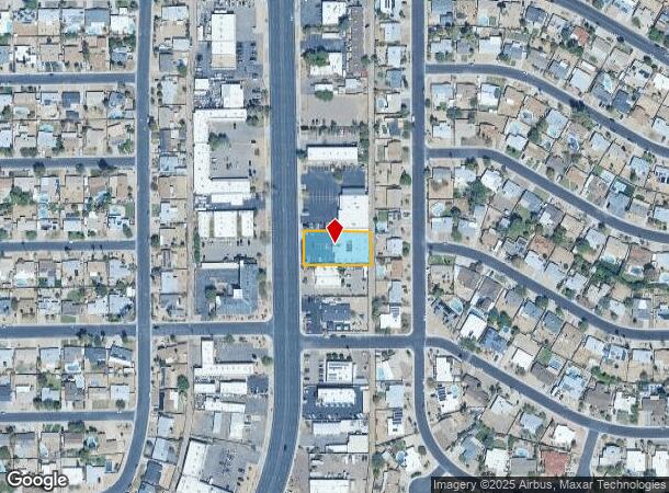  14819 N Cave Creek Rd, Phoenix, AZ Parcel Map