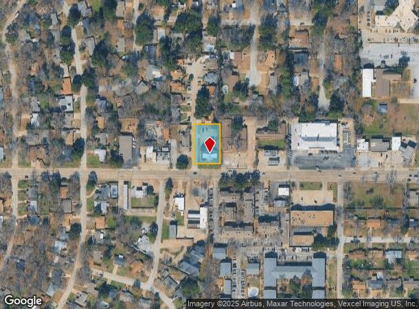 1811 W Park Row Dr, Arlington, TX Parcel Map