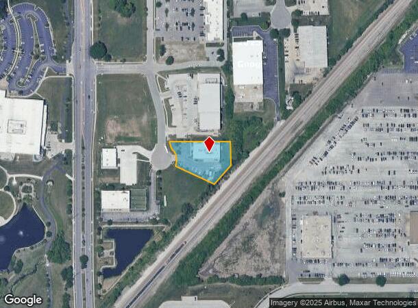 618 N Central St, Olathe, KS Parcel Map
