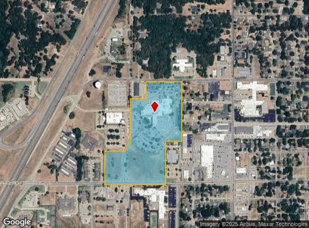 1800 W University Blvd, Durant, OK Parcel Map