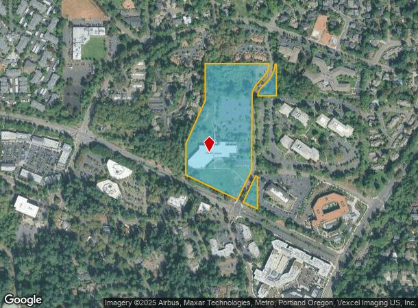  4101 Kruse Way, Lake Oswego, OR Parcel Map