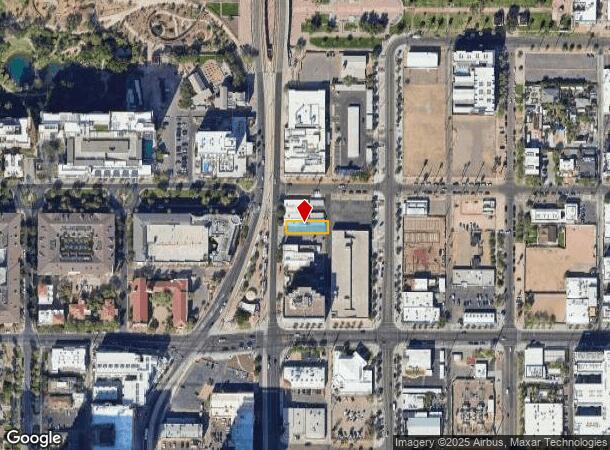 1025 N Central Ave, Phoenix, AZ Parcel Map
